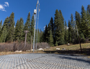 A SNOTEL station on Molas Pass in southwest Colorado on October 5, 2026. ©Mitch Tobin Usage rights are granted for editorial and nonprofit purposes only. No commercial or re-sale rights are granted without permission of the photographer.