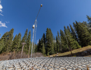 A SNOTEL station on Molas Pass in southwest Colorado on October 5, 2026. ©Mitch Tobin Usage rights are granted for editorial and nonprofit purposes only. No commercial or re-sale rights are granted without permission of the photographer.