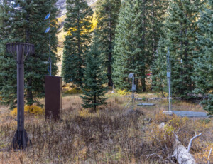 A SNOTEL station on Coal Bank Pass in southwest Colorado on October 5, 2026. ©Mitch Tobin Usage rights are granted for editorial and nonprofit purposes only. No commercial or re-sale rights are granted without permission of the photographer.