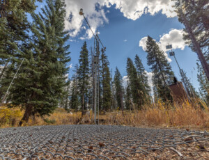 A SNOTEL station on Coal Bank Pass in southwest Colorado on October 5, 2026. ©Mitch Tobin Usage rights are granted for editorial and nonprofit purposes only. No commercial or re-sale rights are granted without permission of the photographer.